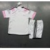 Juventus kläder Barn 2023-24 Bortatröja Kortärmad (+ korta byxor)